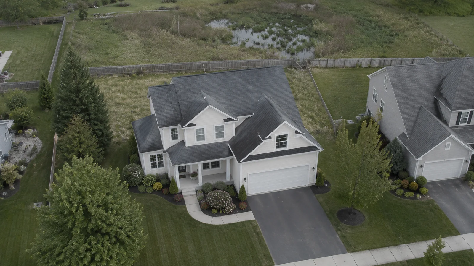 TrippleAir verified drone aerial of the same property